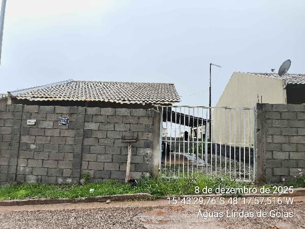 Casa em Águas Lindas de Goiás, Jardim Recanto, Rua Rio De Janeiro, N. Sn, Qd 37, Lt 10, GO. Área: 95.62m2