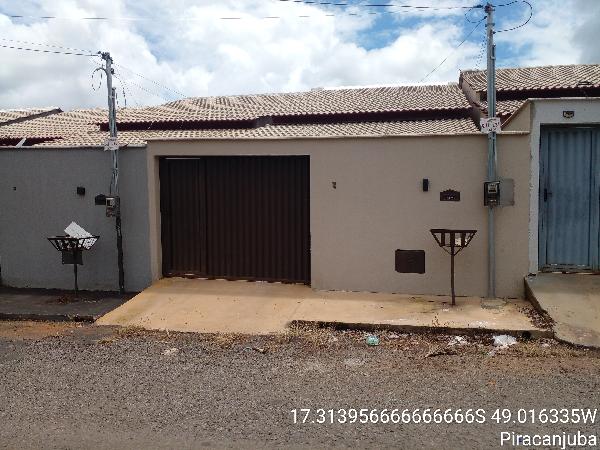 Casa em Piracanjuba, Setor Lima, Rua Tonico Mundim, N. Sn,  Lote 2-T  Quadra 11, GO. Área: 82.5m2