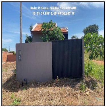 Casa em Cerejeiras, Floresta, Rua Francisco Pereira Da Silva, N. 2116, Lt 01 Qd 08, RO. Área: 60.1m2
