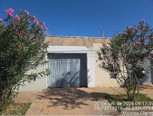 Casa em Montes Claros, Delfino Magalhaes, Avenida Coronel Luiz Maia, N. 2585, Casa 89, MG. Área: 54.86m2