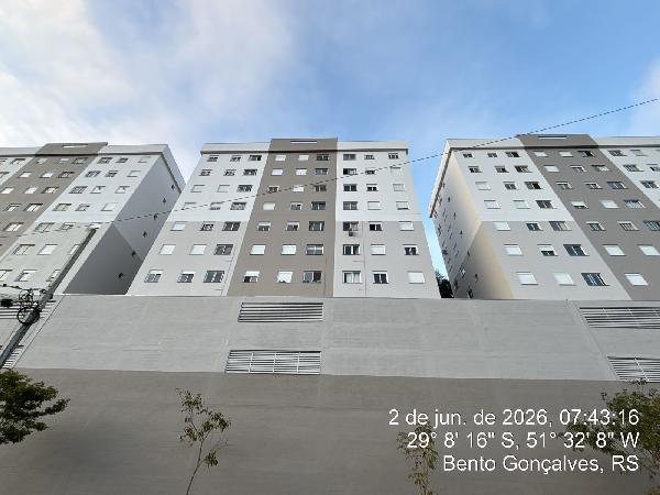 Apartamento em Bento Gonçalves, Sao Roque, Rua Jose Lunelli, N. 300, Apto 302, Bl 03, Box 87, RS. Área: 54.7m2