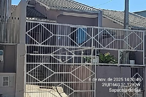 Casa em Sapucaia do Sul, Vargas, Rua Romeu Lisboa, N. 212, Cs 02, Lt 27 E 28, Qd 26, RS. Área: 46.29m2