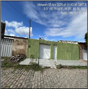 Casa em Natal, Nossa Senhora Da Apresentacao, Rua Caiena, N. 282, Lt 07 Qd 08, RN. Área: 52m2