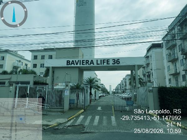 Apartamento em São Leopoldo, Santos Dumont, Rua Tome De Souza, N. 36, Apto 34, Bl 18 Zona 20 Setor B, RS. Área: 42.52m2