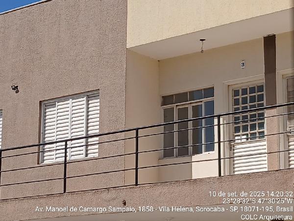 Apartamento em Sorocaba, Vila Helena, Avenida Manoel De Camargo Sampaio, N. 1858, Apto 03, Bl 01, SP. Área: 35.3m2