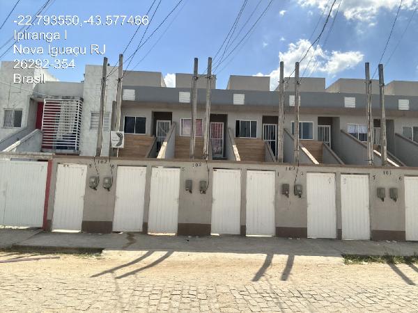 Casa em Nova Iguaçu, Ipiranga, Rua Quatro, N. 102, Casa 1, RJ. Área: 32.4m2