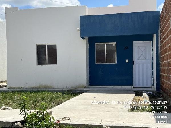 Casa em Casa Nova, Santana Do Sobrado, Rua 14, N. 23, Quadra F Lote 23, BA. Área: 59.17m2