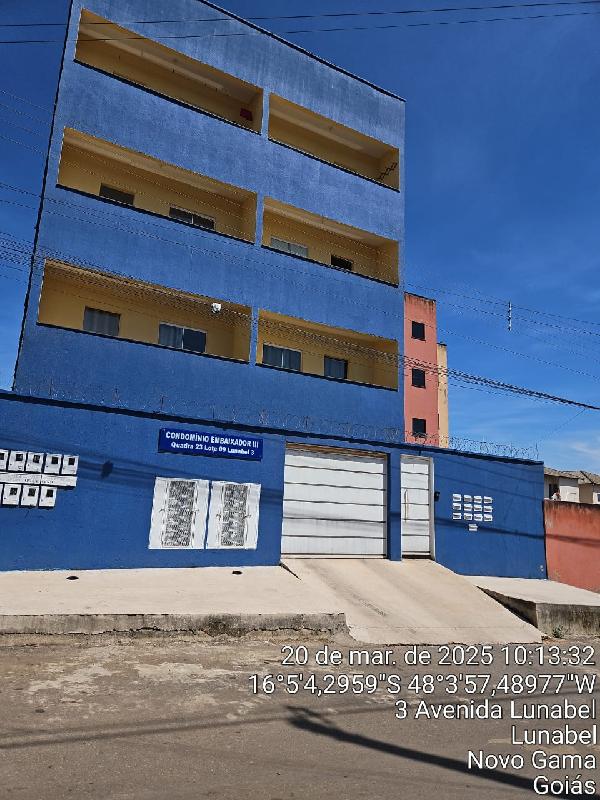 Apartamento em Novo Gama, Loteamento Lunabel 3, Lote 09 Quadra 23, N. ., Apto 303, 3° Pavimento, GO. Área: 55.6m2