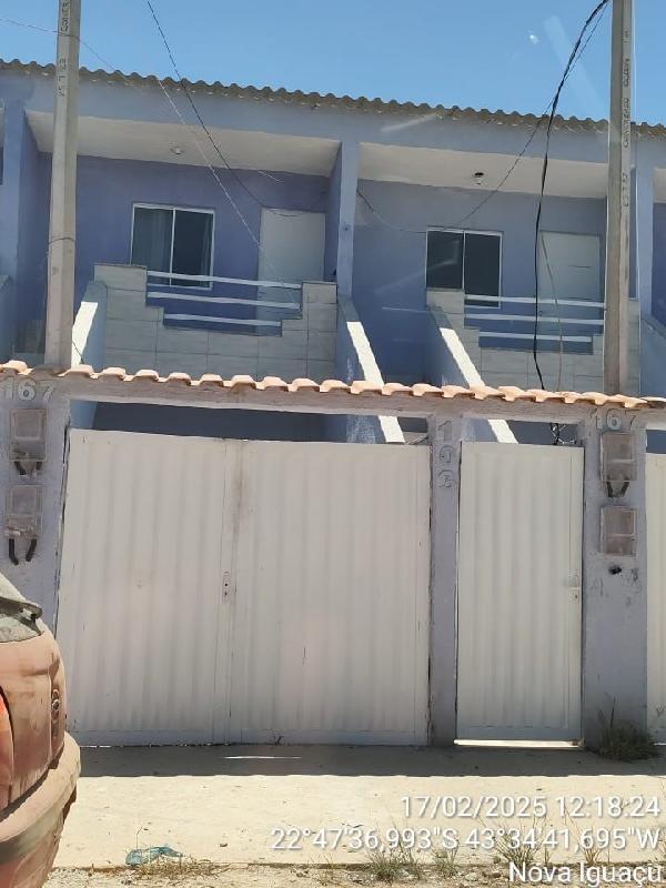 Casa em Nova Iguaçu, Ipiranga, Rua Quatro, N. 167, Cs 03 Lt 10 Qd L, RJ. Área: 42.5m2