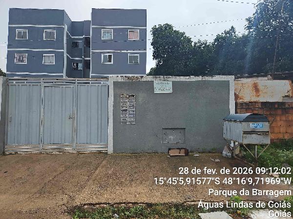 Apartamento em Águas Lindas de Goiás, Parque Da Barragem Setor 02, Quadra 32 Conjunto A, N. Sn, Apto 103, Lt 27-A, GO. Área: 48.88m2