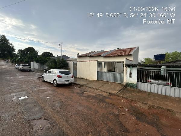 Casa em Poxoreu, Jd Dom José Selva Ii, Rua Dorvalino Rodrigues, N. Sn, Lt 13 Qd 20, MT. Área: 117.17m2