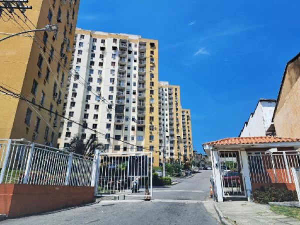 Apartamento em Belford Roxo, Areia Branca, Rua Carolina Ferreira, N. 192, Apto 208, Bl 02, Lt C, RJ. Área: 43.17m2