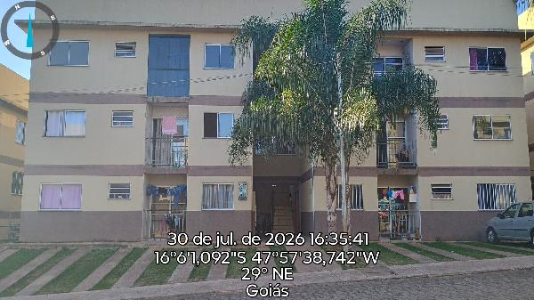 Apartamento em Cidade Ocidental, Recreio Mossoró, Quadra 05, N. Sn, Apto 307, Rua Duque De Caxias Bl 03 Lt 21, GO. Área: 53.86m2