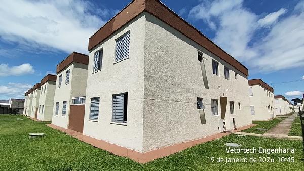 Apartamento em Fazenda Rio Grande, Eucaliptos, Avenida Venezuela, N. 1827, Apto 24, Bl 61 Tipo 02 Vg 482, PR. Área: 42.57m2