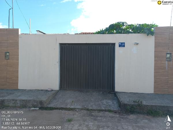 Casa em Cururupu, Areia Branca, Rua Pau Brasil, N. 38, Lt 38, MA. Área: 66m2