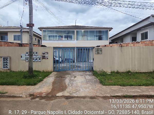 Apartamento em Cidade Ocidental, Parque Napolis A, Quadra Quadra 18, N. Sn, Apto 101,  Lt 14, GO. Área: 52.8m2