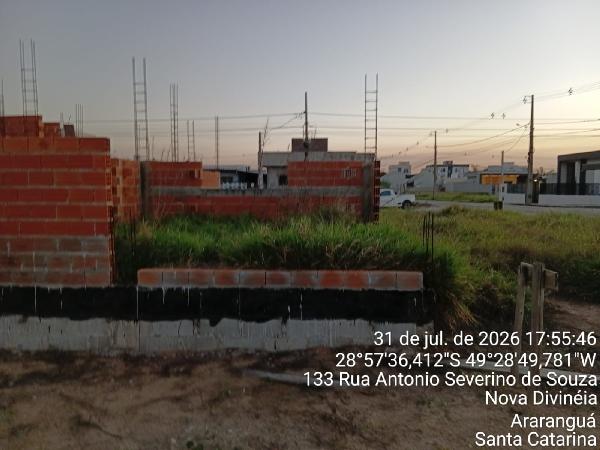 Casa em Araranguá, Caverazinho, Rua Pedro Dos Santos Severino, N. 0, Lote 14 Quadra F Jardim Flamboyant, SC. Área: 100m2