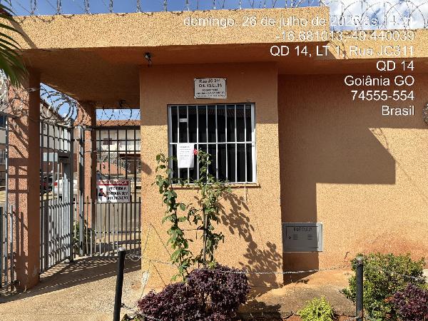 Apartamento em Goiânia, Residencial Jardins Do Cerrado 10, Rua Jc311, N. 280, Apto 102, Bl S Lt 01 Qd Q13 Condominio 6, GO. Área: 43.34m2