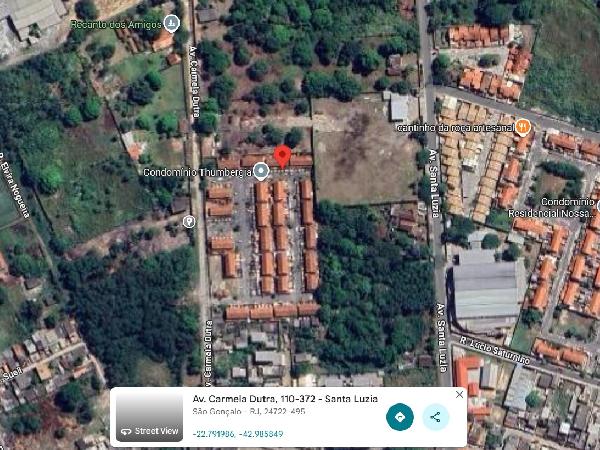 Casa em São Gonçalo, Santa Luzia, Avenida Carmela Dutra, N. 348, Cs 51, RJ. Área: 50.74m2