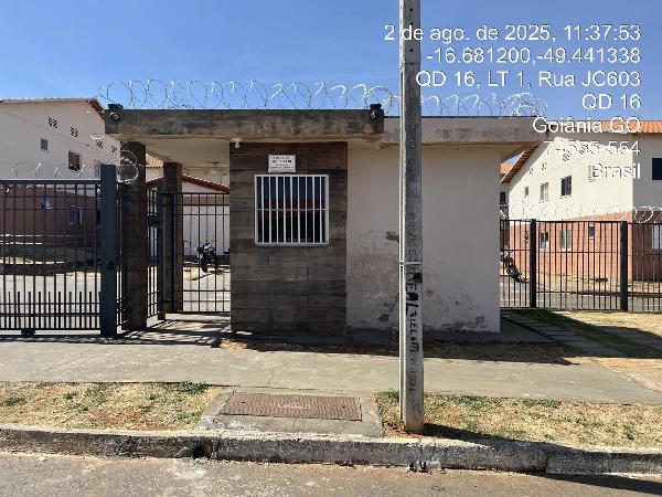 Apartamento em Goiânia, Residencial Jardins Do Cerrado 10, Rua Jc603, N. 203, Apto 203, Bl J, Cond 8, Lt 01, Qd Q15, GO. Área: 43.34m2