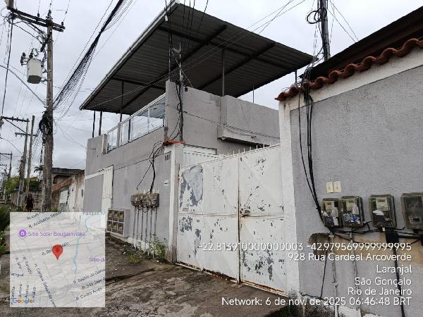 Casa em São Gonçalo, Laranjal, Rua Cardeal Arco Verde, N. 901, Cs 02 Jd N Senhora Auxiliadora, RJ. Área: 38.75m2