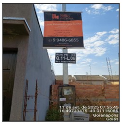 Terreno em Goianápolis, Lot Porto Nobre, Rua Pn 03, N. Sn, Qd 11 Lt 06, GO. Área: 200m2