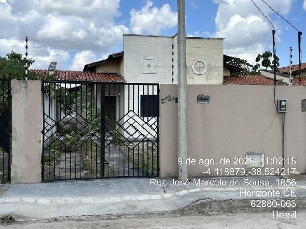Casa em Horizonte, Planalto Da Galiléia, Rua Juvenal SemeÃO, N. 579, Cs A, CE. Área: 63.53m2