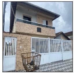 Casa em Praia Grande, Samambaia, Avenida Pedro Americo, N. 1823, Cs 07, SP. Área: 41.49m2