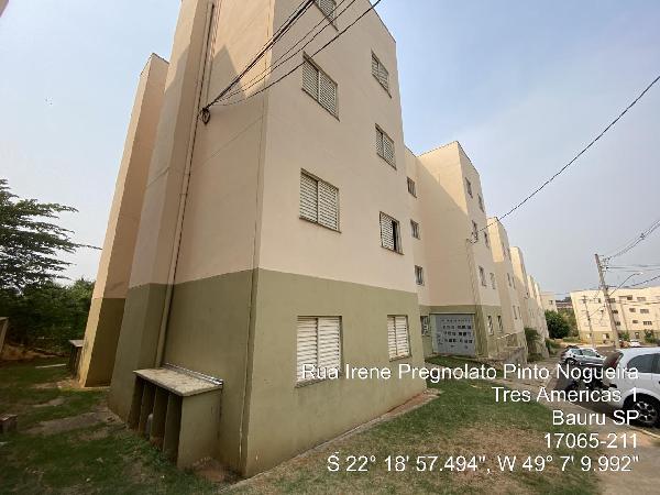 Apartamento em Bauru, Nucleo Habitacional Vereador Edson Franc, Rua Manoel Rodrigues Maduro, N. 3-25, Apto 34, Bloco 26, SP. Área: 42.51m2