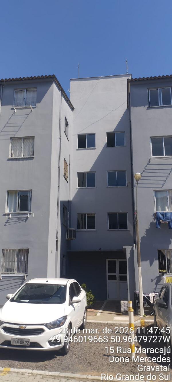 Apartamento em Gravataí, Dona Mercedes, Rua Planalto, N. 251, Apto 309, Bl D 02 Andar, RS. Área: 38.84m2