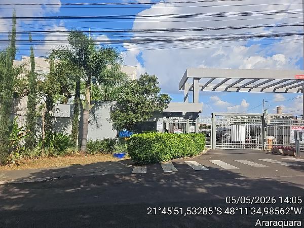 Apartamento em Araraquara, Jardim Resid Paraiso, Avenida  Professor Gustavo Fleury Charmil, N. 372, Apto 23,  2 Andar  Bloco  D  Torre 2, SP. Área: 43.06m2