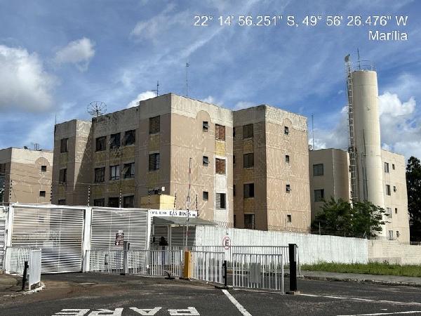 Apartamento em Marília, Jardim Teotonio Vilela, Rua Pedro Charuto, N. 63, Apto 403, Bl 04, SP. Área: 45.26m2