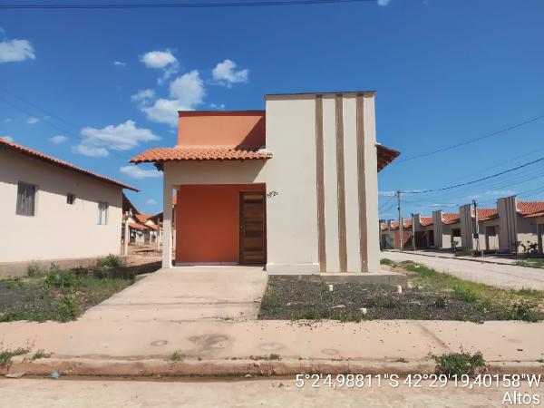 Casa em Altos, Buritizinho, Rua Projetada Iii, N. 26,, PI. Área: 57.72m2