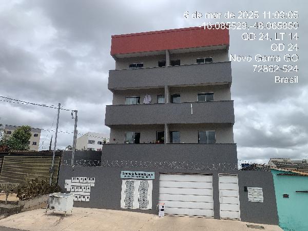 Apartamento em Novo Gama, Loteamento Lunabel 3, Rua 13, N. Sn, Apto 301, Lt 14, Qd 24, GO. Área: 60.1m2