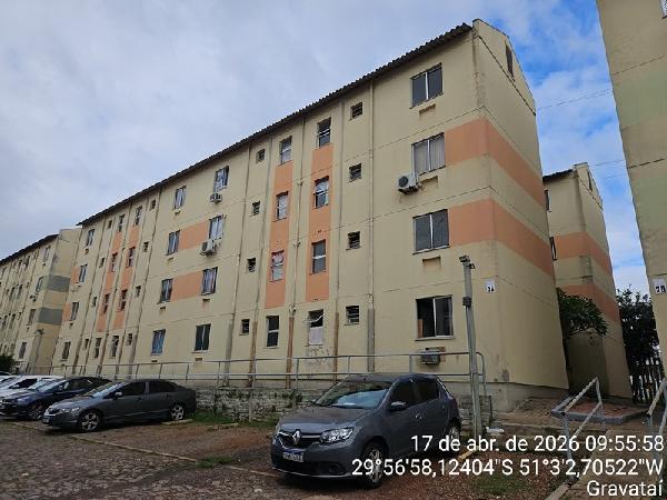 Apartamento em Gravataí, Parque Olinda, Rua Congo, N. 111, Apto 104, Bl 03, RS. Área: 38.43m2