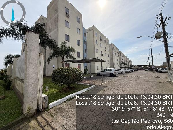Apartamento em Porto Alegre, Restinga, Rua Capitao Pedroso, N. 656, Apto 101, Bl 08, RS. Área: 38.72m2