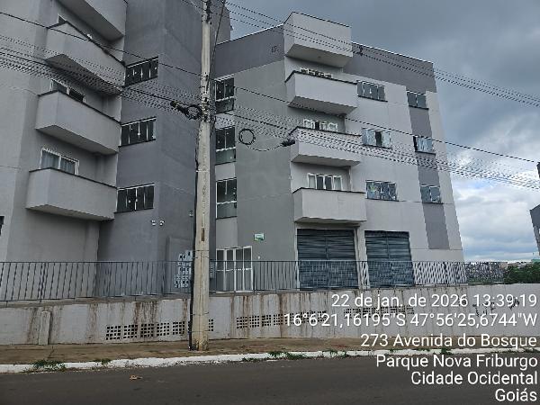 Apartamento em Cidade Ocidental, Centro, Sq 8, N. Sn, Apto 203, Lt 09 Qd 10 Pav 2, GO. Área: 58.55m2