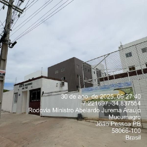 Apartamento em João Pessoa, Mucumagro, Rodovia Ministro Aberlardo Jurema Araujo, N. 0, Apto 404, Bl A, PB. Área: 41.23m2