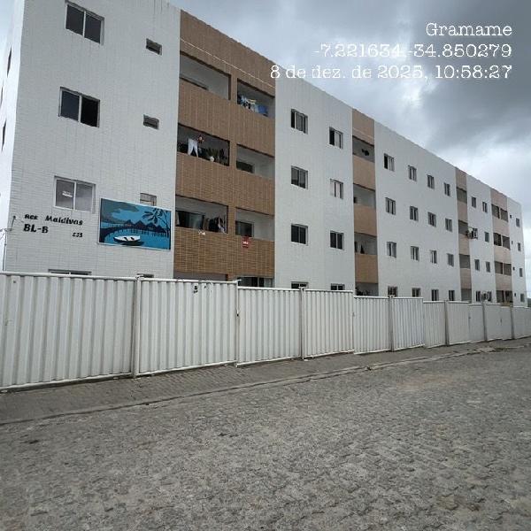 Apartamento em João Pessoa, Gramame, Rua Joaquim Alves Bezerra, N. 235, Apto 403, Bl, A, PB. Área: 41.38m2
