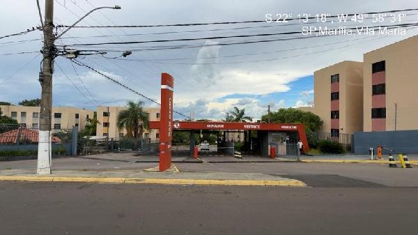 Apartamento em Marília, Jardim California, Avenida Doutor Hercules Galletti, N. 382, Apto 303, Bl 07 Pav 03, SP. Área: 44.26m2