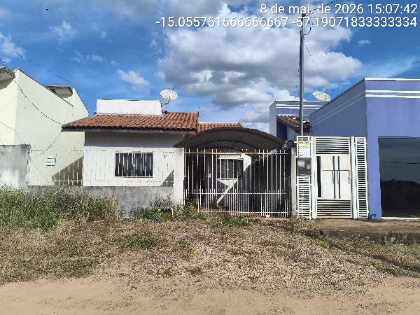 Casa em Barra do Bugres, Barra Do Bugres, Rua 8, N. Sn, Lt 06c, Qd 27, MT. Área: 62m2