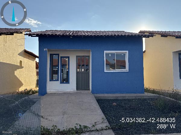 Casa em Altos, Buritizinho, Rua Projetada Iv, N. 389,, PI. Área: 54.4m2
