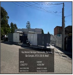 Casa em São Gonçalo, Lot Faz Restaurada, Estrada Do Barracao, N. 245, Cs08, RJ. Área: 41.1m2