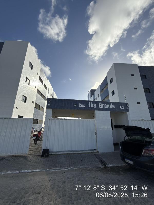 Apartamento em João Pessoa, Gramame, Rua Comerciante Waldemar Chaves, N. 43, Apto 103, Bl A, PB. Área: 50.88m2
