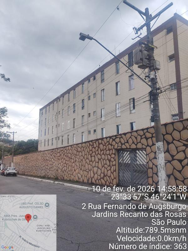 Apartamento em São Paulo, Conjunto Habitacional Juscelino Kubitsch, Rua Fernando De Augsburgo, N. 135, Apto 53c,, SP. Área: 41.18m2