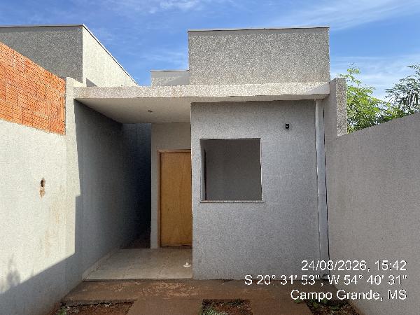Casa em Campo Grande, Coophavila Ii, Rua Pastor Virgilio Faria, N. 1383, Cs 03 Parte Lt 07 Qd 27, MS. Área: 67.56m2