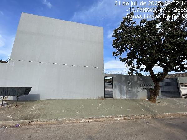 Apartamento em Águas Lindas de Goiás, Parque Da Barragem Setor 05, Quadra 10 Conjunto A, N. Sn, Apto 108, Lt 08 Rua Tiete, GO. Área: 66.28m2