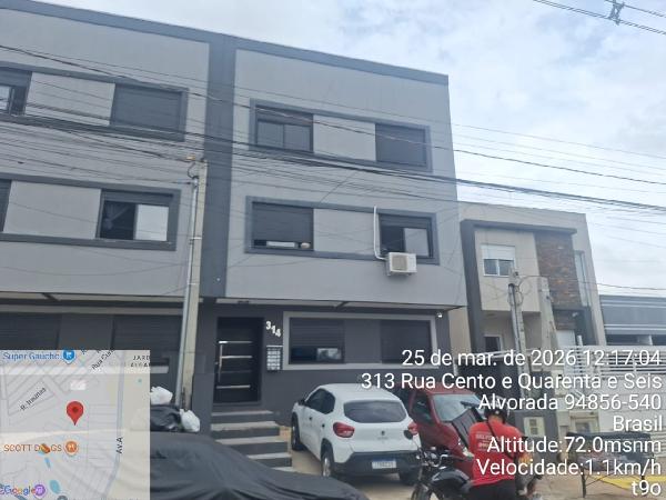 Apartamento em Alvorada, Piratini, Rua 314, N. 146, Apto 301,, RS. Área: 28.93m2