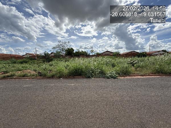 Terreno em Tanabi, Residencial Santa Clara, Rua Geraldo Rodrigues Braga, N. Sn, Lt 12b Qd I, SP. Área: 128.36m2