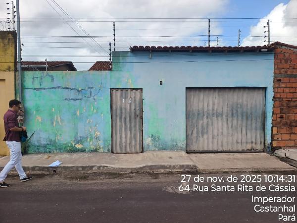 Casa em Castanhal, Jardim Das Acacias, Rua Vp - 13, N. 48, Lt 28 Qd 04, PA. Área: 52.46m2